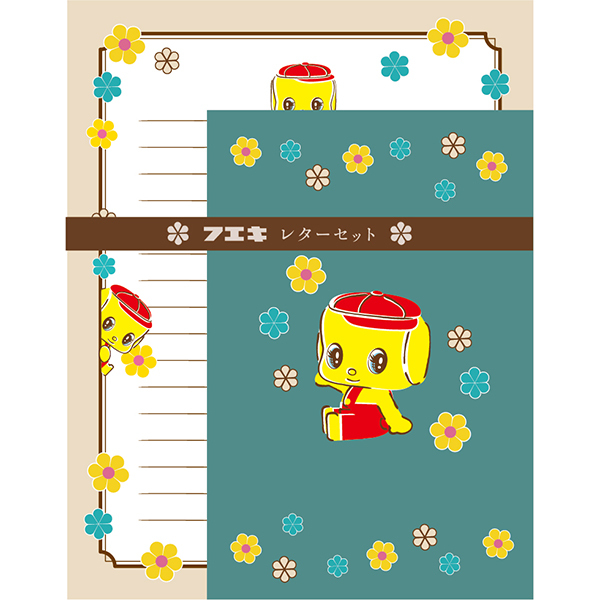 Fueki Letter and Envelope Set－Showa Series (Japanese Stationery Brand)