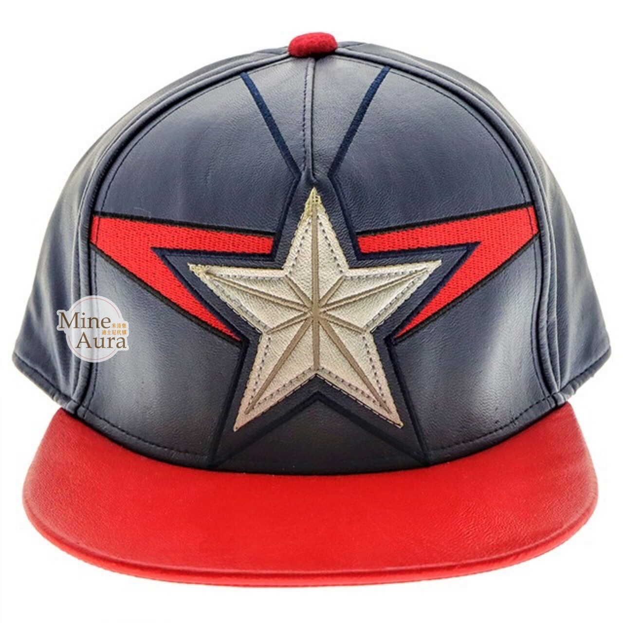 美國隊長 Captain America 星星圖案 帽子 漫威 Marvel -香港迪士尼樂園