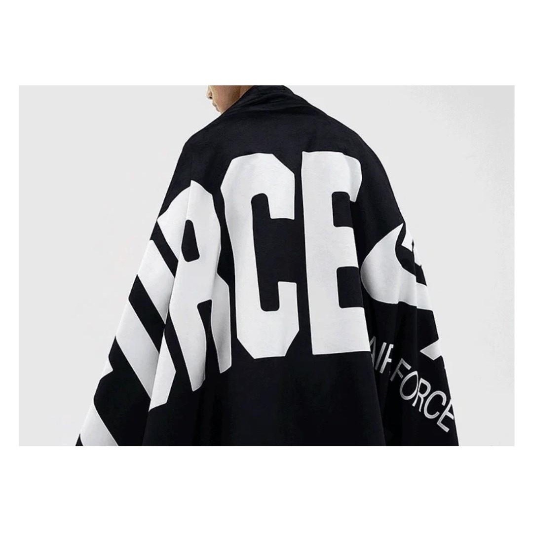 NIKE Air Force1 空軍一號40週年限定款 黑色毛毯