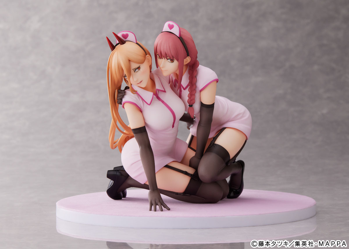 「ACG.GO」「預購」日版 MAPPA 帕瓦&真紀真 護士Ver. 鏈鋸人 1/7 PVC Figure