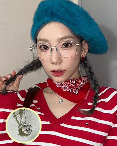 ENGBROX HOLIDAY HEART NECKLACE