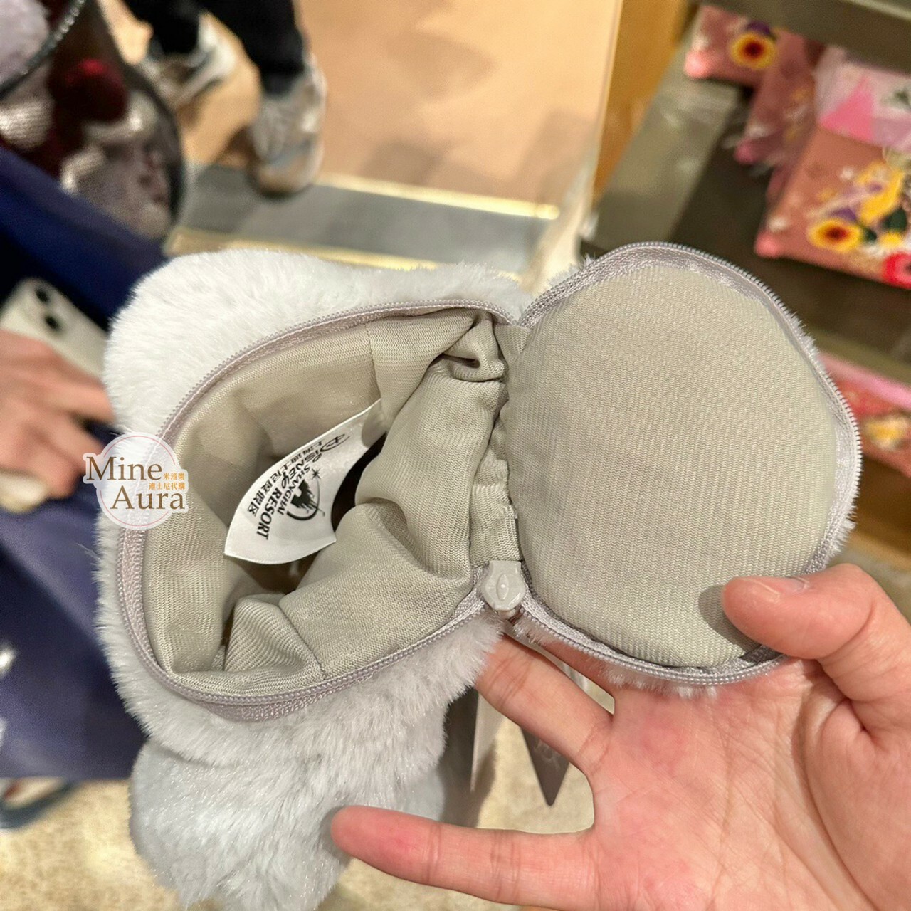 (限時特價) 桑普兔 Thumper 絨毛造型 筆袋 收納袋 小鹿斑比 Bambi -上海迪士尼樂園