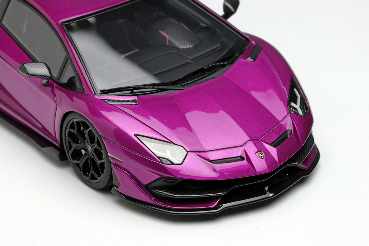 MakeUp EM438H Lamborghini Aventador SVJ 2018 紫色1/43