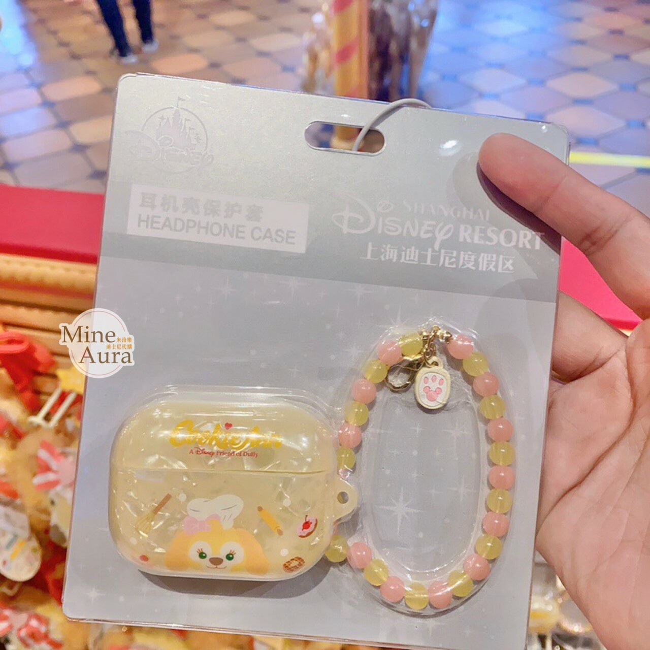可琦安 餅乾 CookieAnn 串珠掛飾 apple AirPods Pro 2 耳機保護套 -上海迪士尼樂園