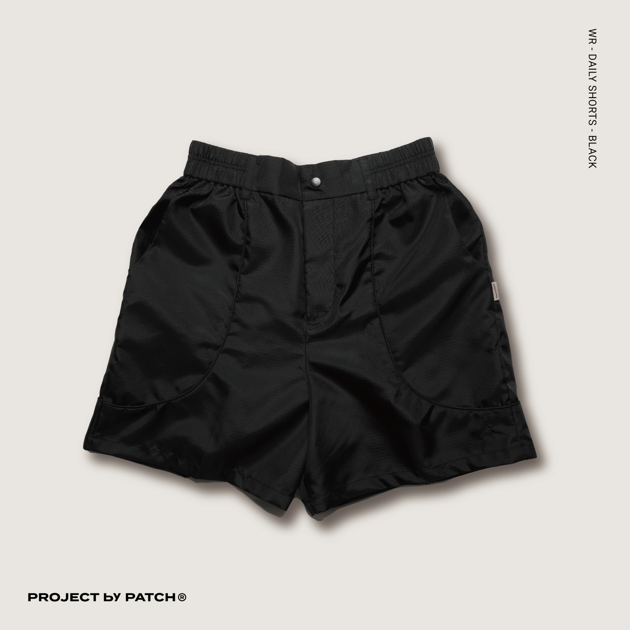 P.B.P - WR-DAILY SHORTS - Black