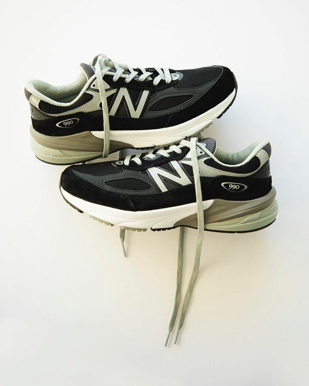 【APAIR】預購 New balance 990 V6 BLACK GREY W990BK6 M990BK6 黑白