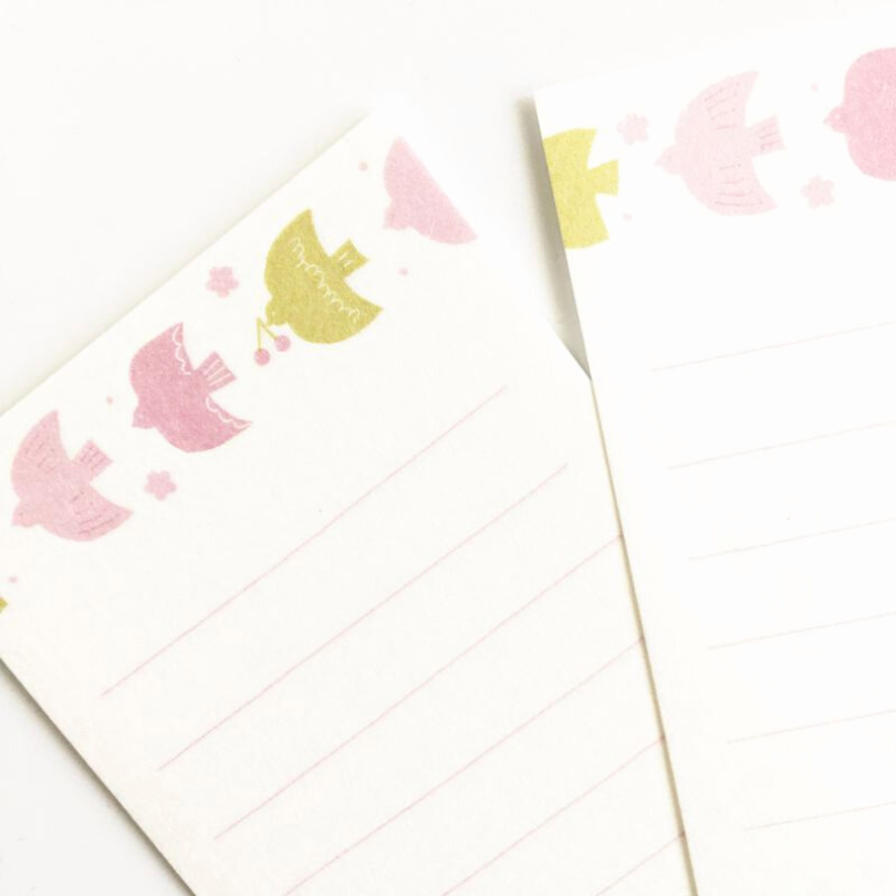 [Limited] Furukawashiko Letter and Envelope Set－Letter Stroll Spring Series (Japanese Stationery Brand)