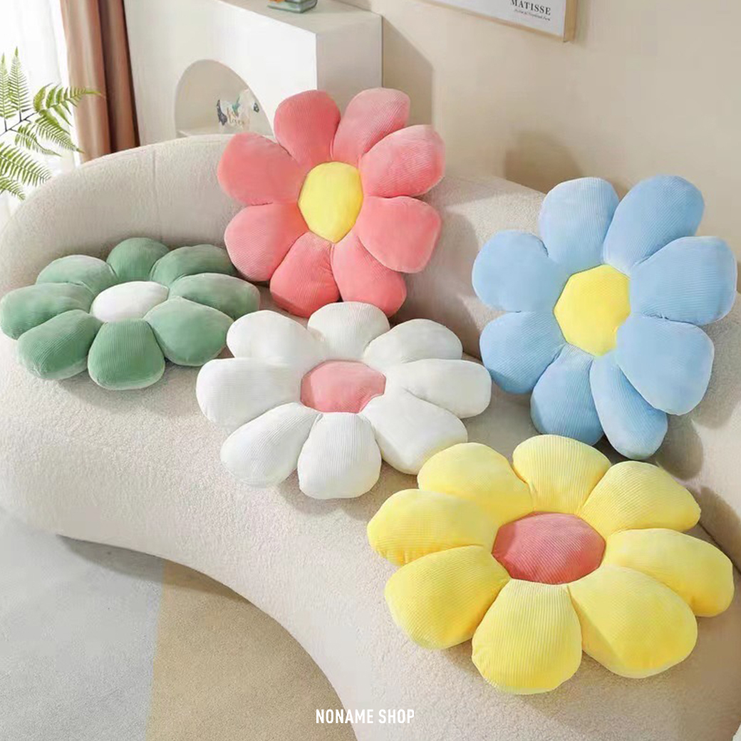 花朵 造型坐墊 抱枕 椅墊 五色