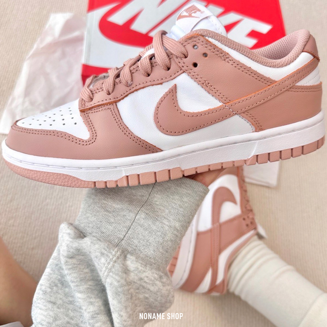 NIKE DUNK Low Rose Whisper 乾燥玫瑰粉 (女款)
