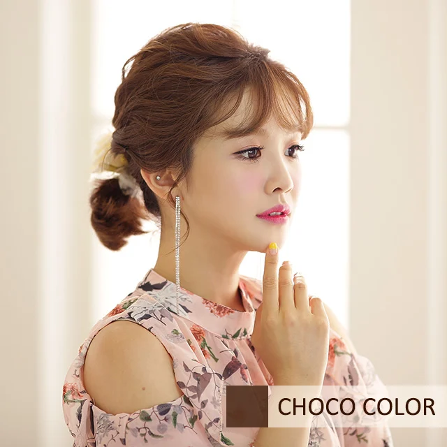 [日拋]  One Day 1 Day Kiss Me Choco 彩妝隱形眼鏡｜每盒10片