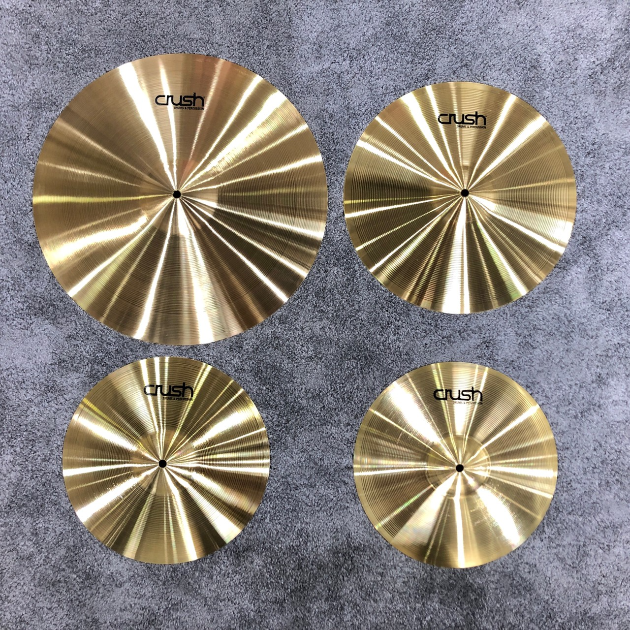 Crush CRUSH CBCP40 銅鈸套鈸組 四片 第 2 張圖片｜三峽鼓 / 打擊