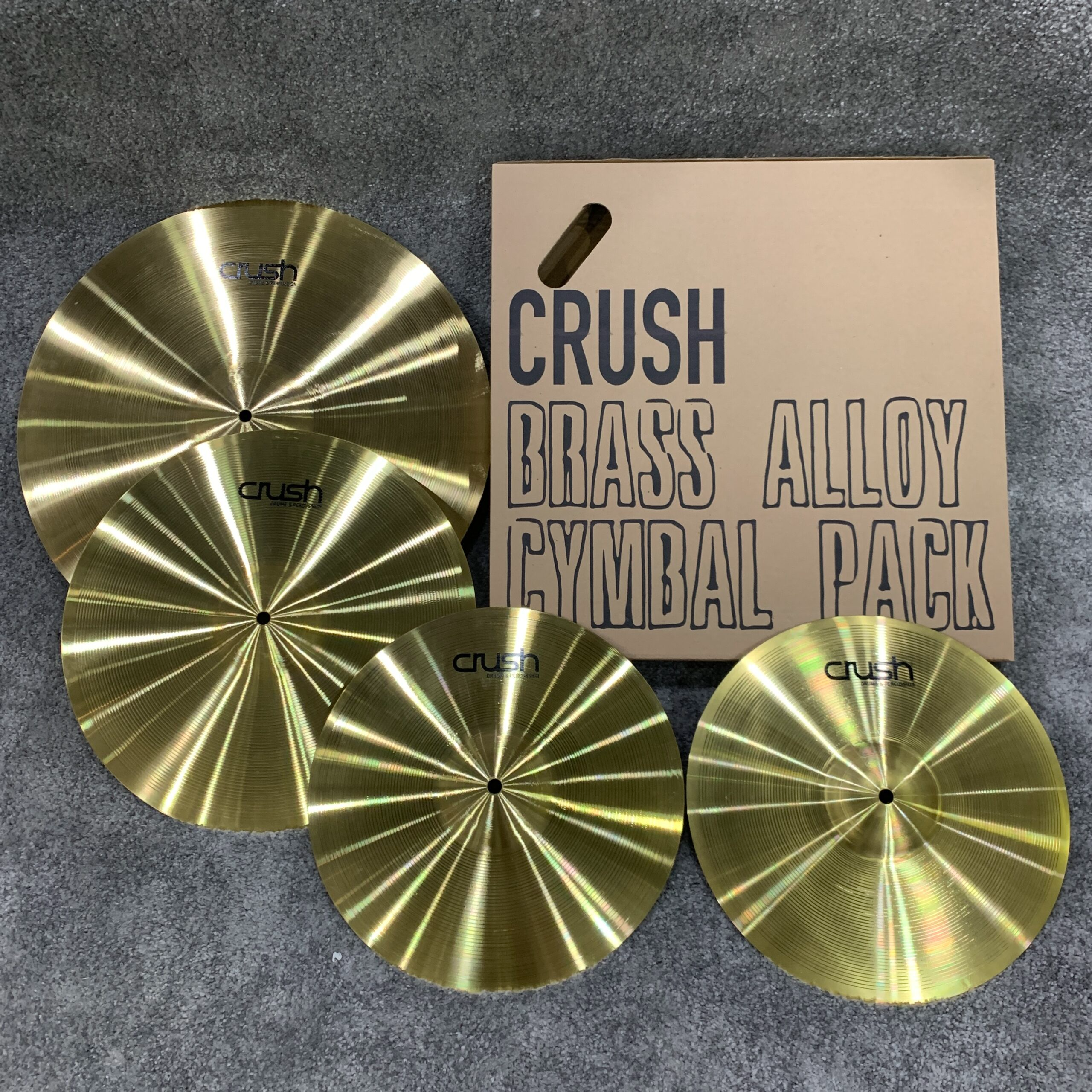 Crush CRUSH CBCP40 銅鈸套鈸組 四片 — 三峽鼓 / 打擊｜YA! 玩音樂