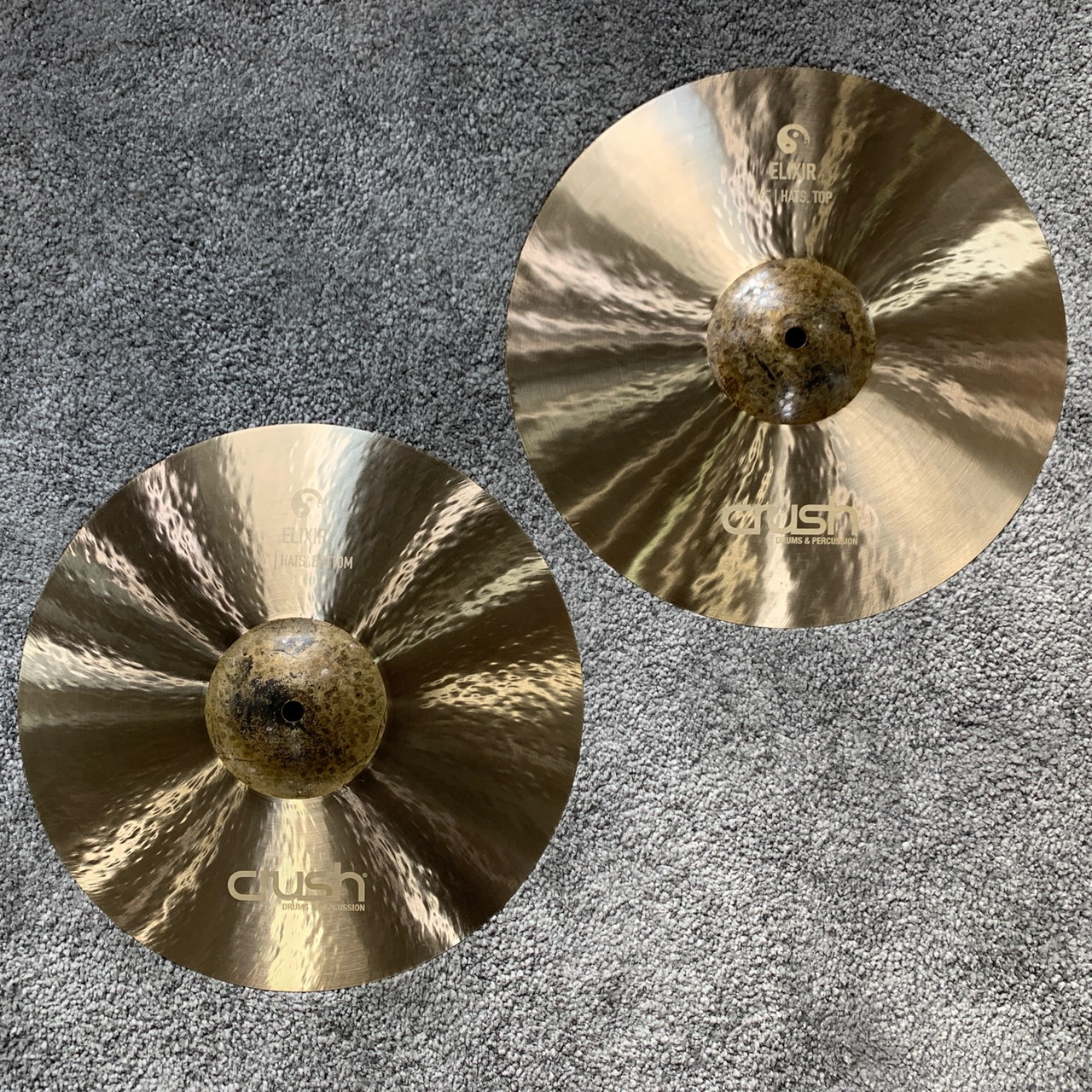Crush CRUSH CECP50 高階手工銅鈸套組 五片裝 第 2 張圖片｜三峽鼓 / 打擊
