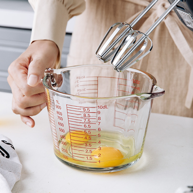 《1930》帶刻度大容量烘焙用玻璃杯