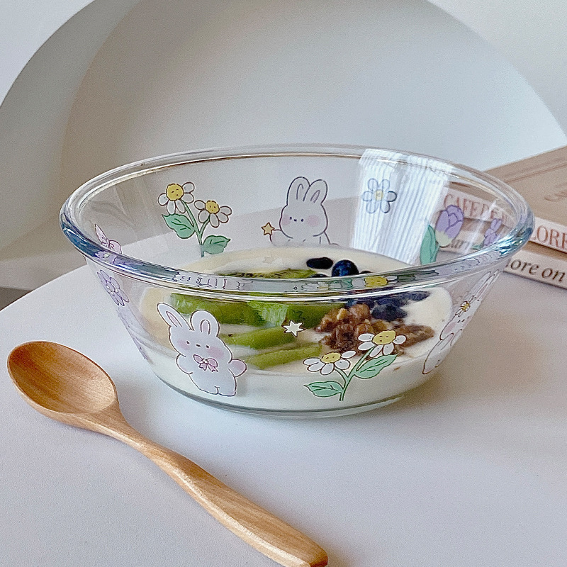 《1933》花花兔玻璃沙拉碗
