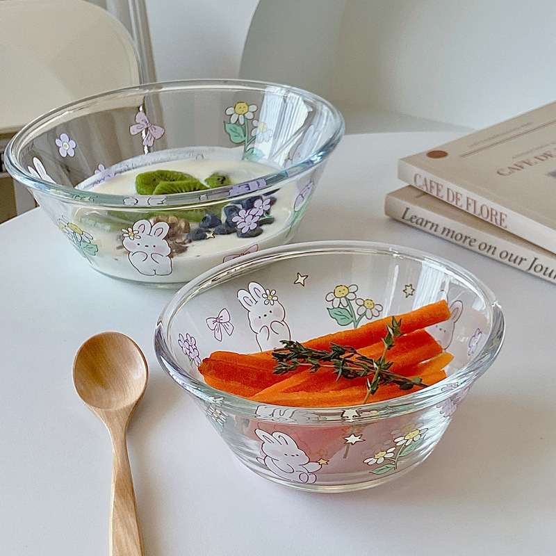 《1933》花花兔玻璃沙拉碗