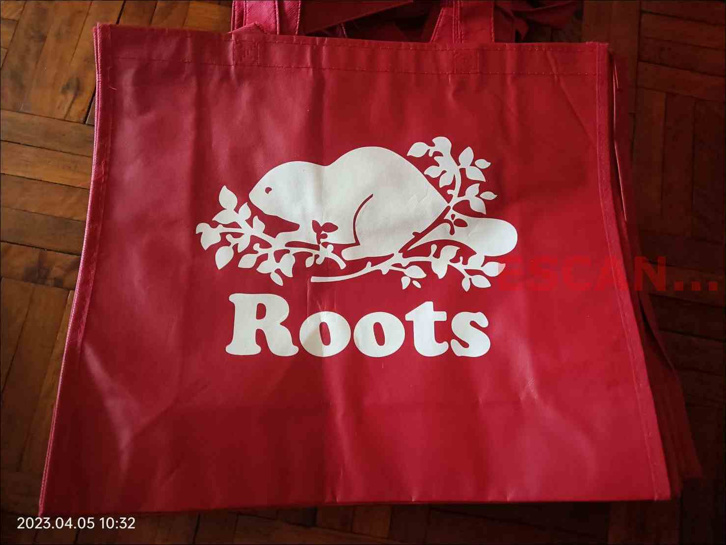 ROOTS 素面 環保購物袋 (2個尺寸)