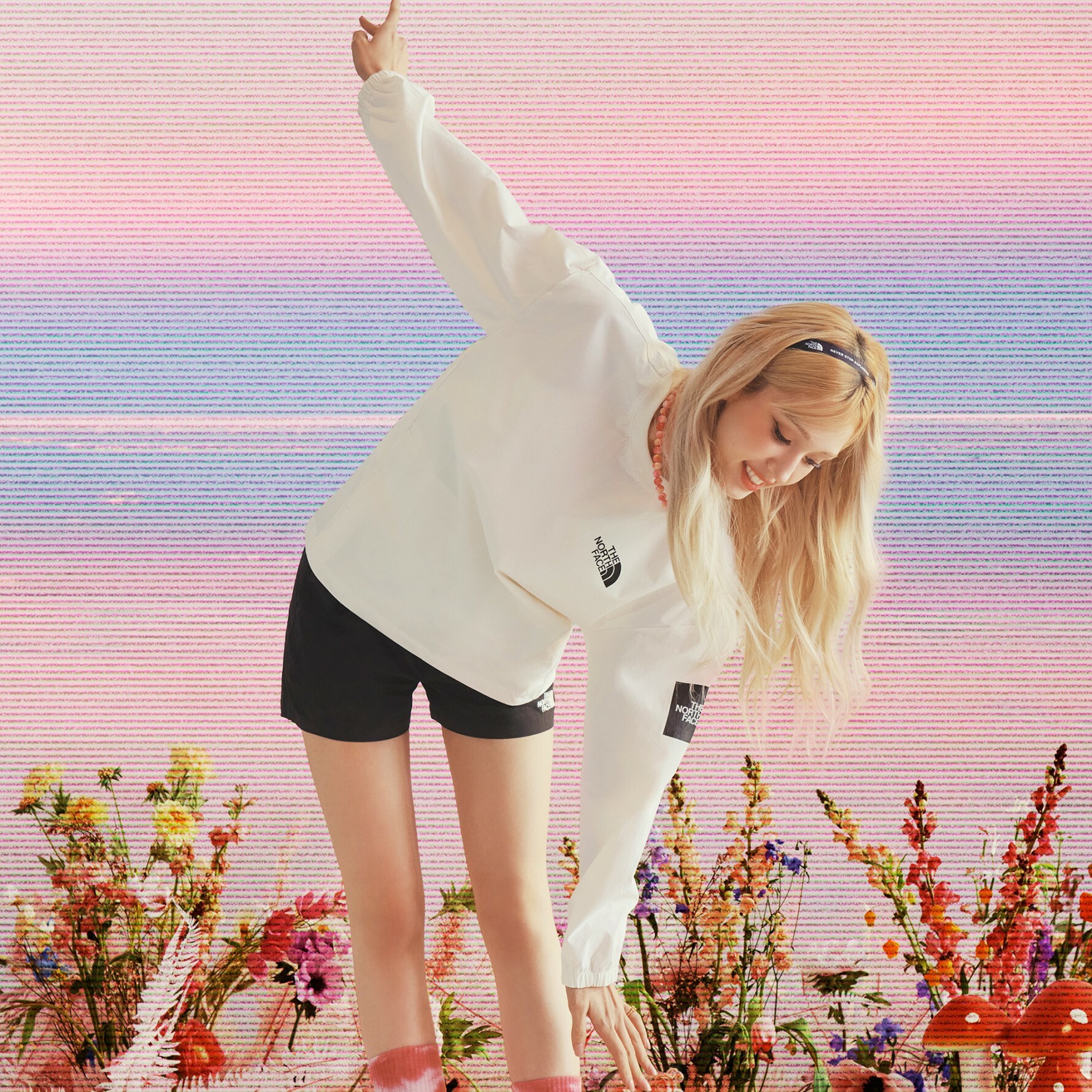 THE NORTH FACE 白標 ICE RUN CREWNECK 長袖 衛衣 NM5MP05