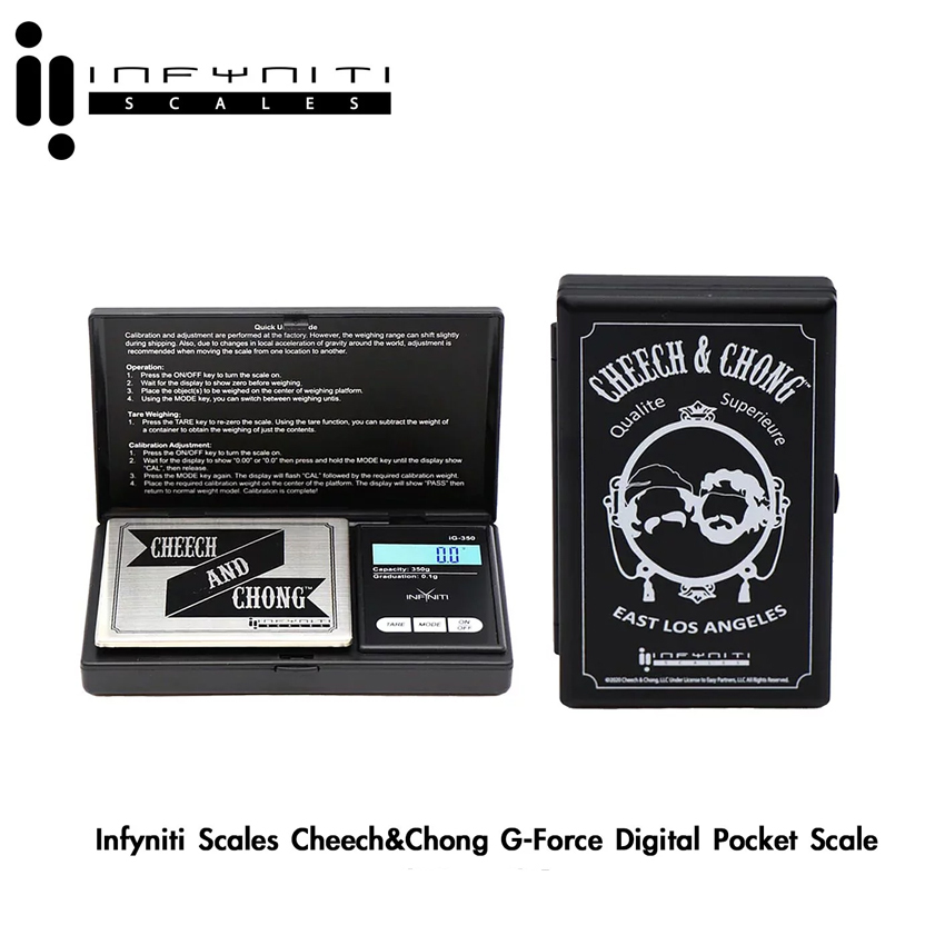 加拿大Infyniti Scales Cheech&Chong G-Force Digital Pocket Scale電子秤(350g x 0.1g/100g x 0.01g)
