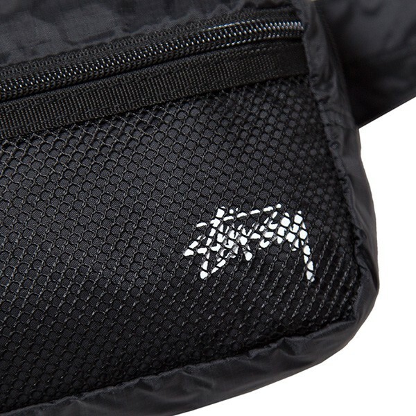☆ETW☆【EASY TO WEAR】STUSSY LIGHT WEIGHT WAIST BAG 腰包 現貨 黑色