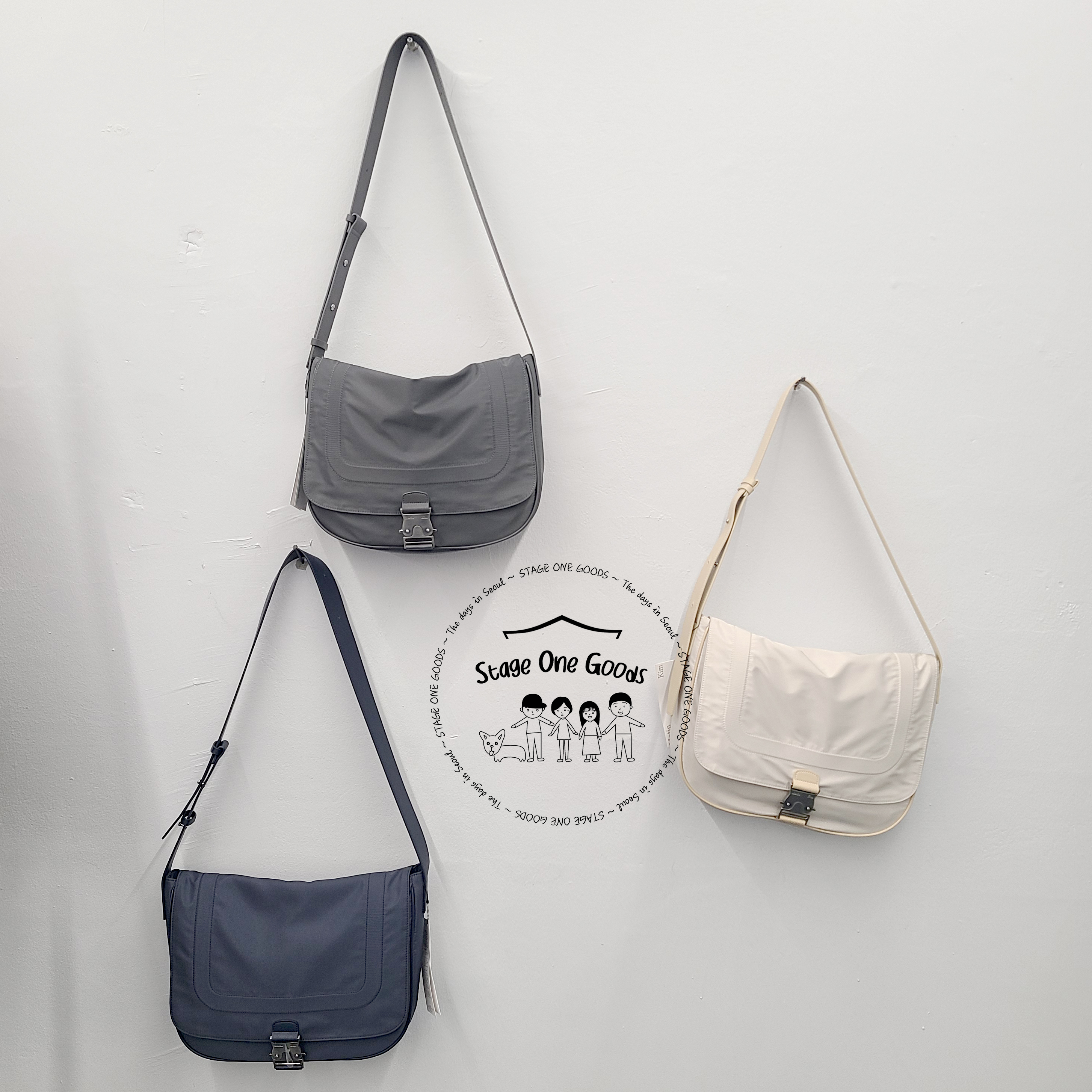 MATIN KIM BIG BUCKLE BAG