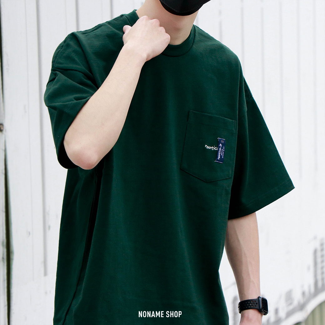 NAUTICA JP  “TOO HEAVY” S/S Pocket Tee 厚磅 口袋 短T 六色