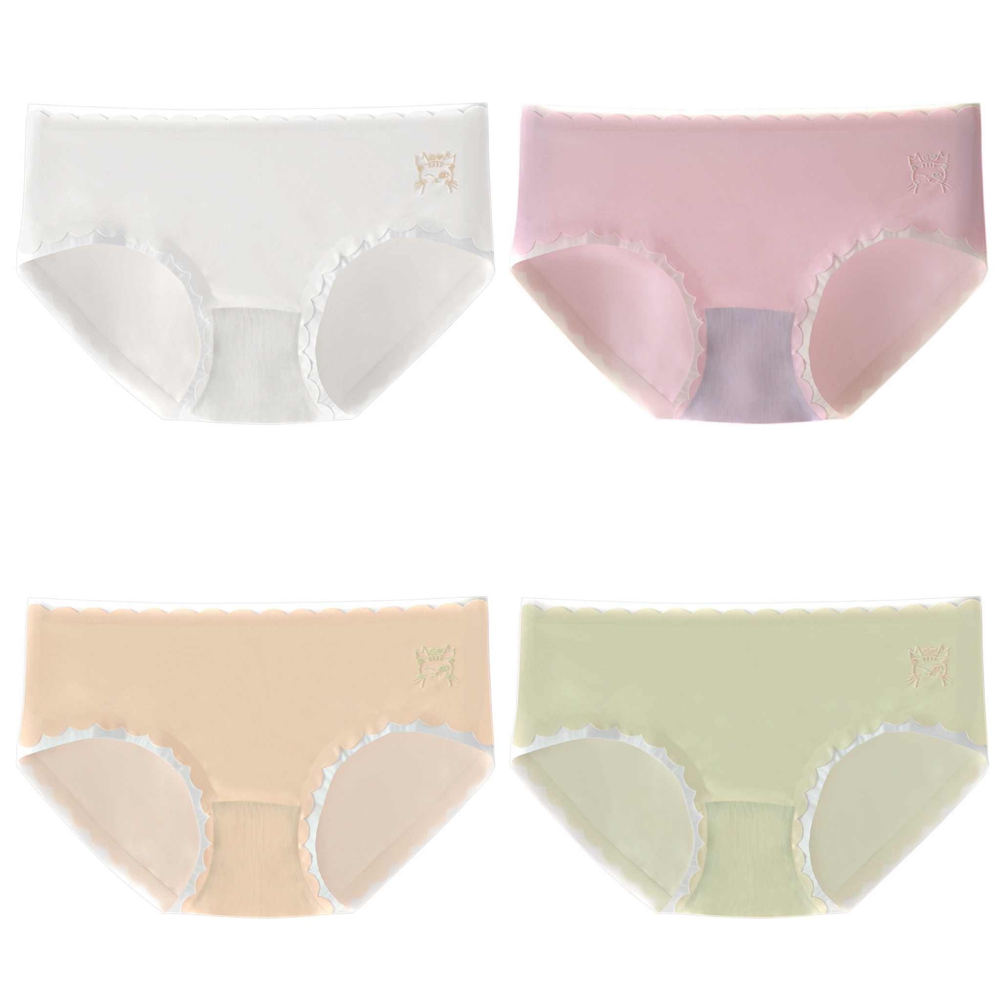 冰絲無痕少女內褲