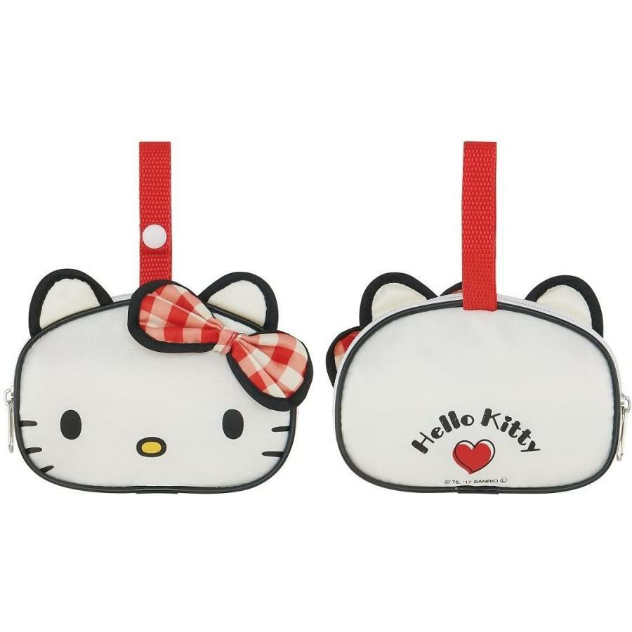 Skater Hello  Kitty  帶收納袋設計的購物袋