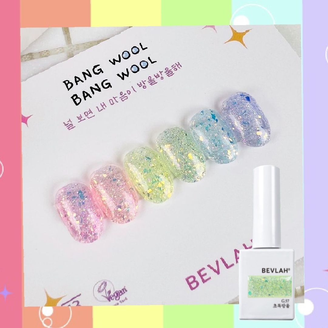 BEVLAH G.57 GREEN BANGWOOL