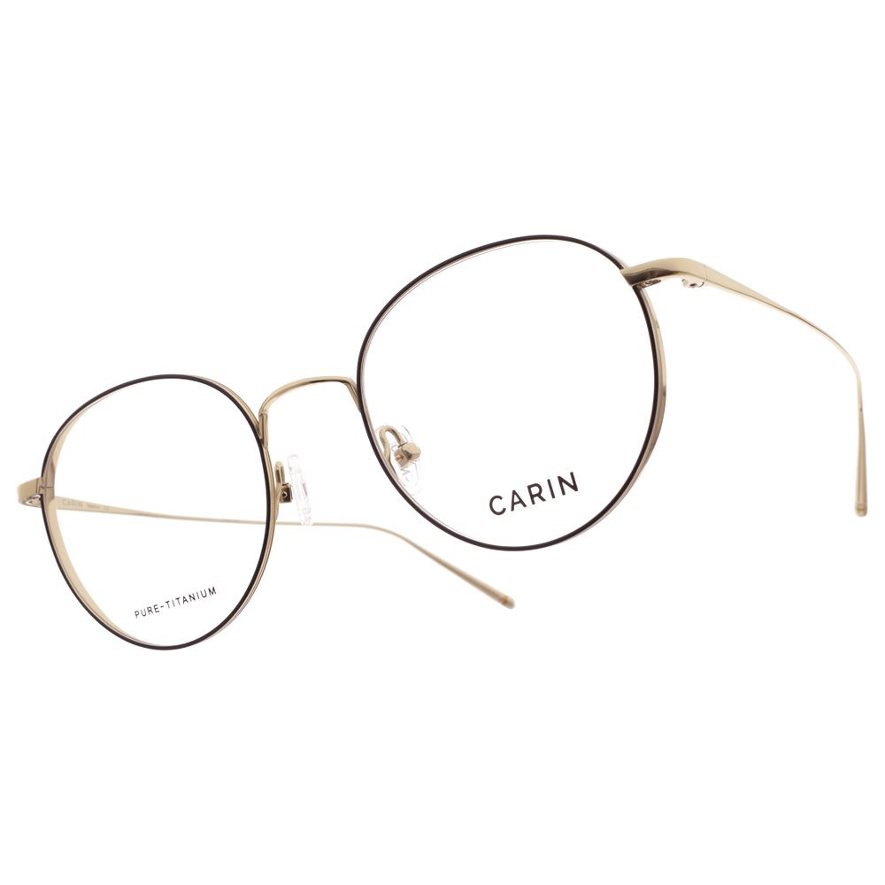 CARIN】GUS R C1 純鈦圓框光學眼鏡