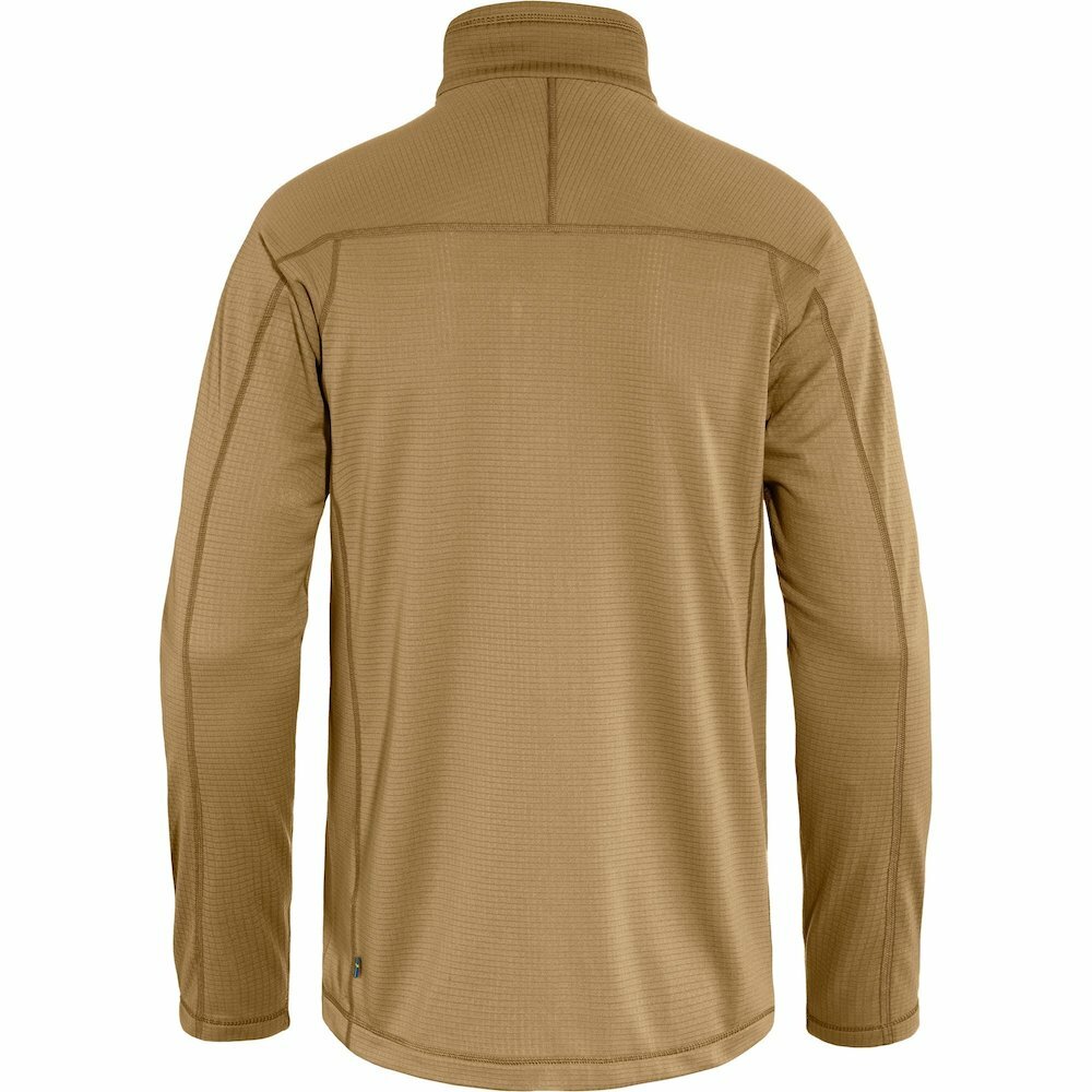 Fjallraven 瑞典北極狐 Abisko Lite Fleece Jacket M 男款 刷毛夾克 休閒健行外套 F86971-232 蕎麥棕 [HappyOutdoor]