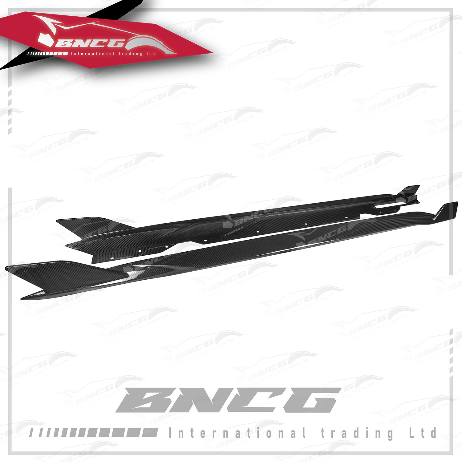 寶馬 BMW 4系 G22 改裝 卡夢 乾碳纖維 外觀件 空力套件 SQ款 側裙 側定風翼