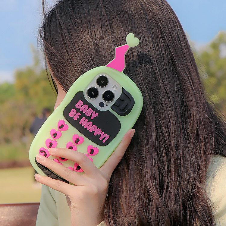 Candies iPhone 14 Pro - 夢想大哥大手機殼(夜光版)