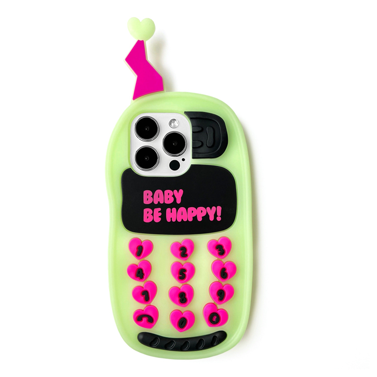 Candies iPhone 14 Pro Max - 夢想大哥大手機殼(夜光版)