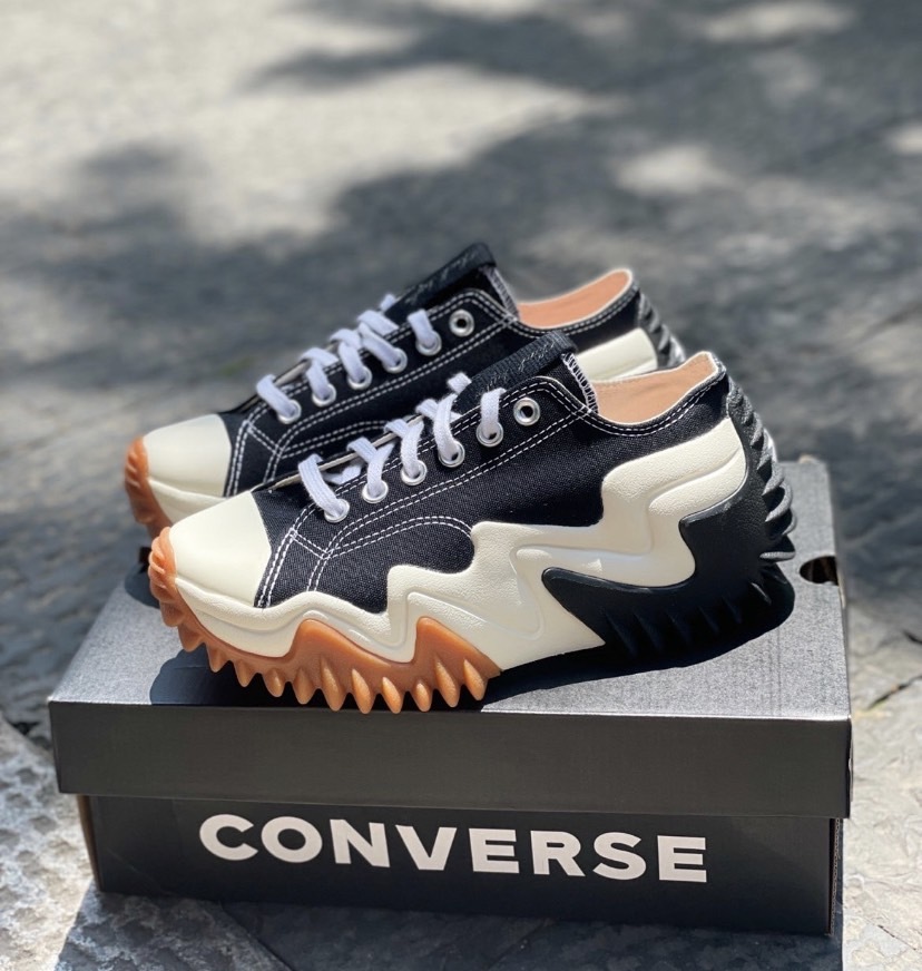 現貨】CONVERSE RUN STAR MOTION 厚底低筒鋸齒鞋黑色172895C