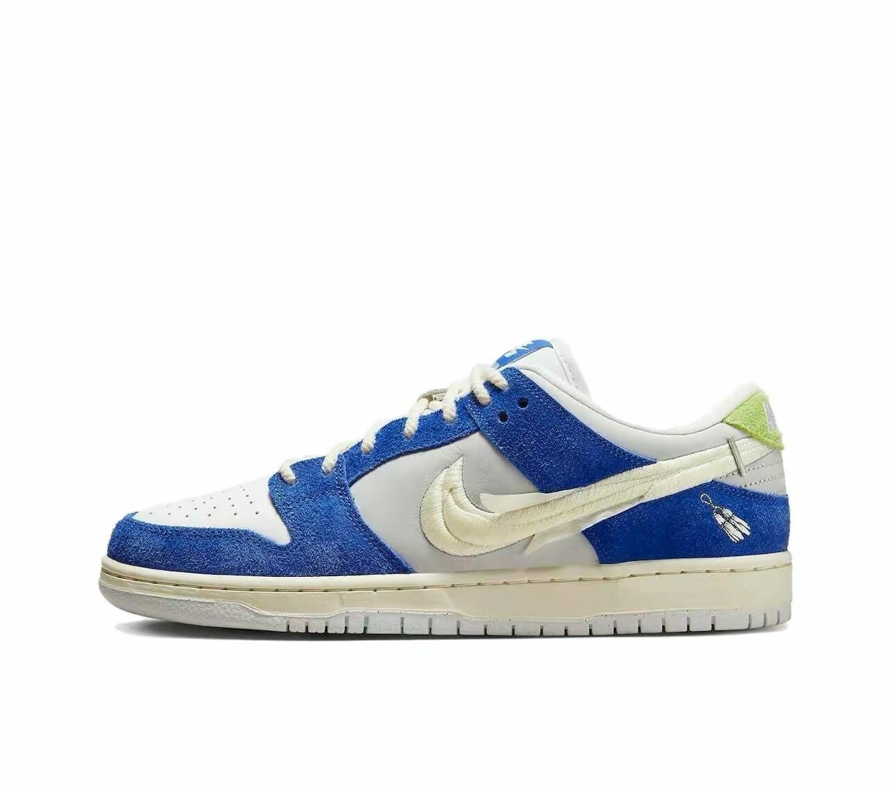 代購 Nike Dunk SB Low x Fly Streewear 白蘭花 休閒鞋 板鞋 藍 APR-