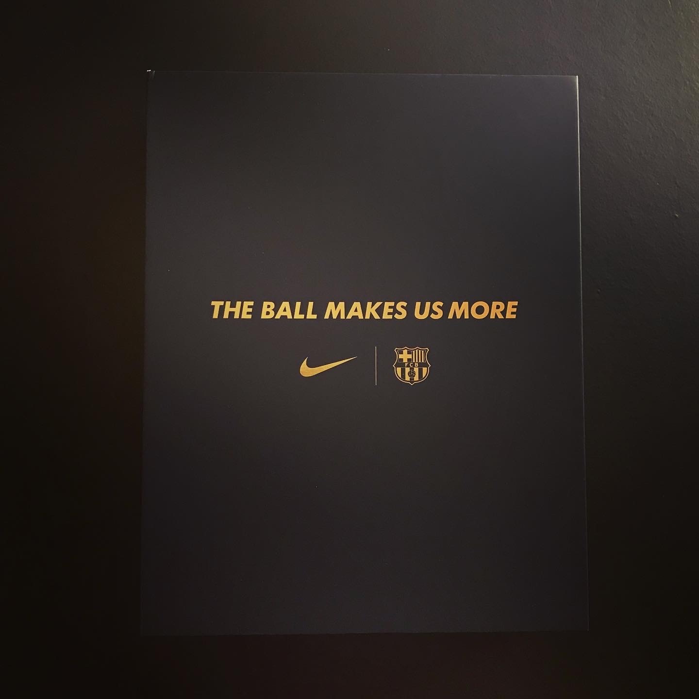 (盒裝球員版) 巴塞隆拿 x Nike 20周年 Mashup 紀念球員版球衣