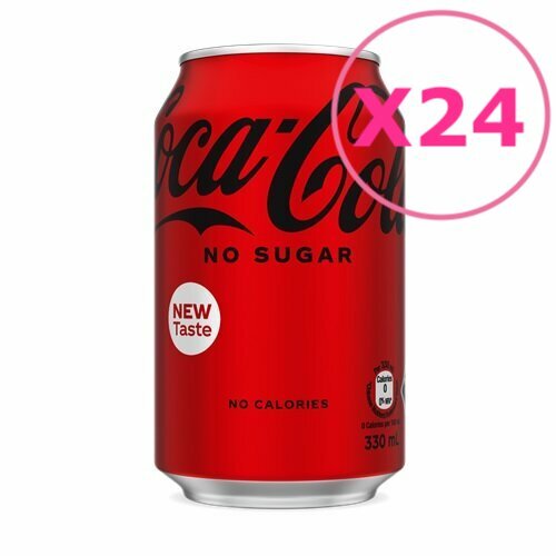 無糖可口可樂【330ml x 24 罐】