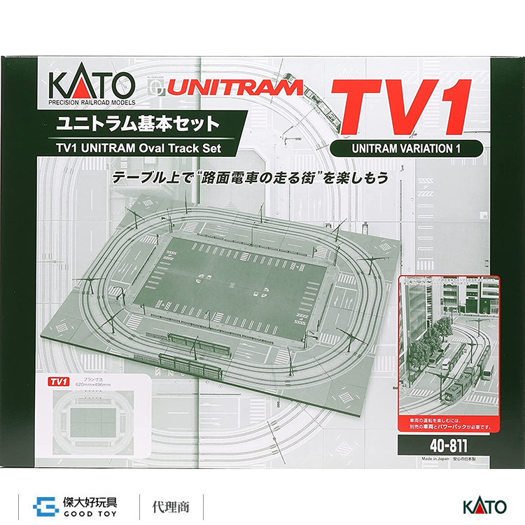 KATO 40-811 TV1 路面軌道基本組