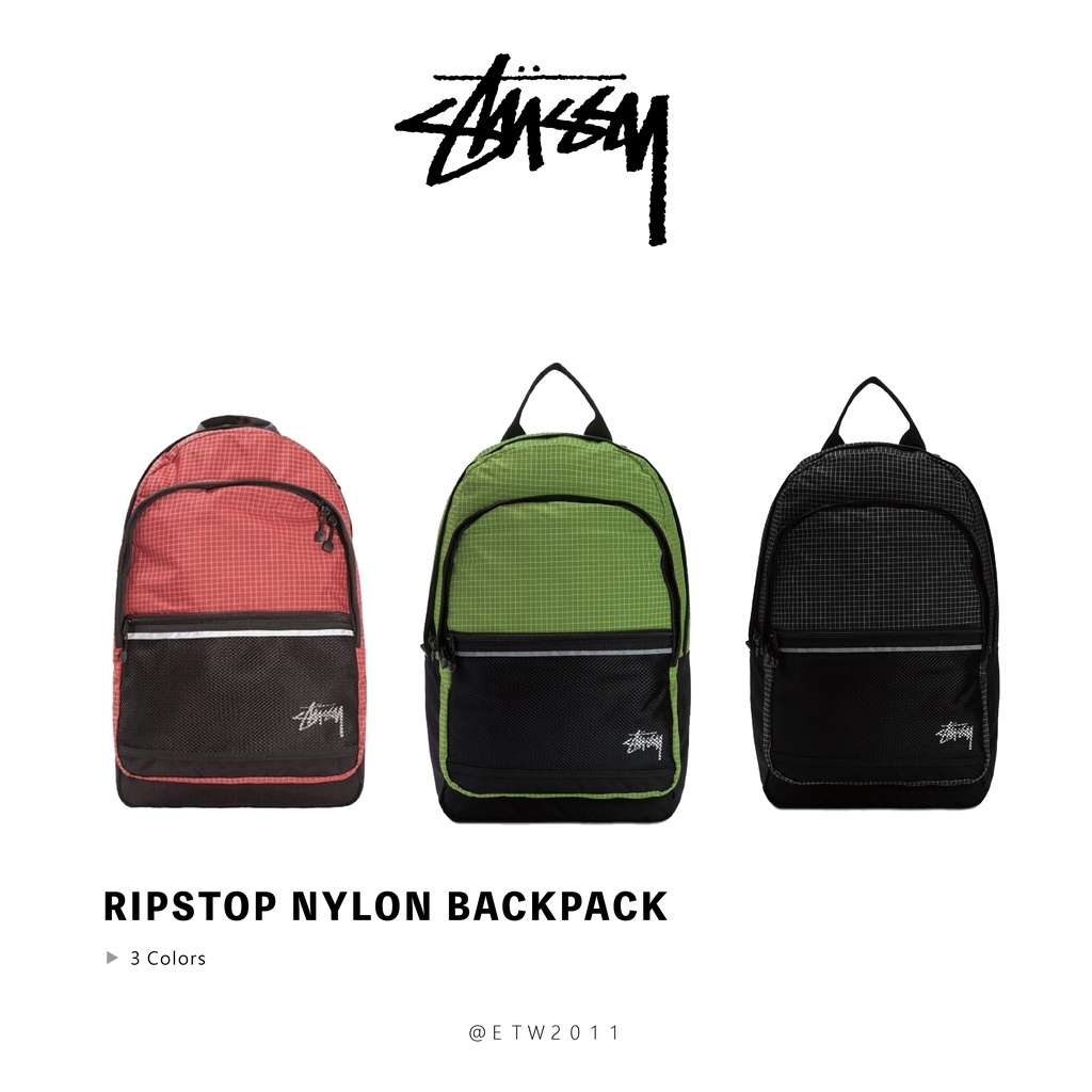 ☆ETW☆【EASY TO WEAR】Stussy Ripstop Nylon Backpack 後背包現貨