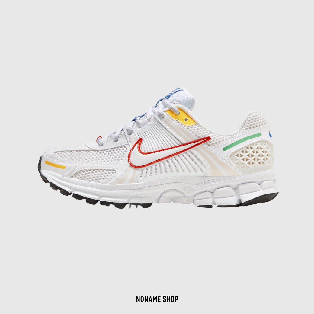 NIKE Zoom Vomero 5 全白 彩虹 復古 老爹鞋 (女款)