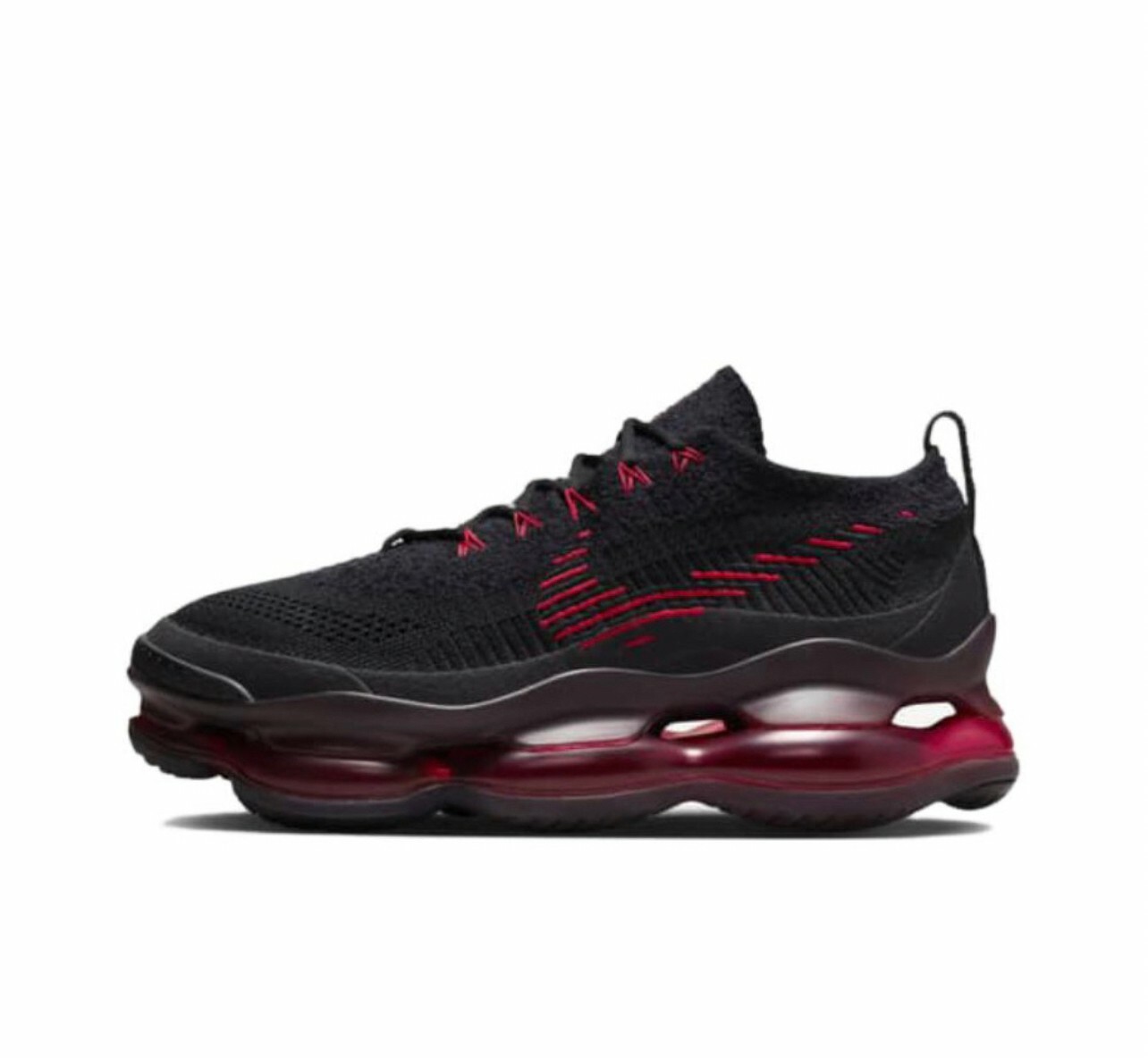 NIKE Air Max Scorpion 潮流跑步鞋 休閒鞋 氣墊 增高 黑紅 APR-