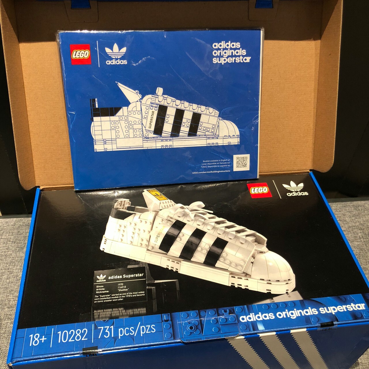 Adidas Lego 10282 愛迪達 Originals Superstar 樂高
