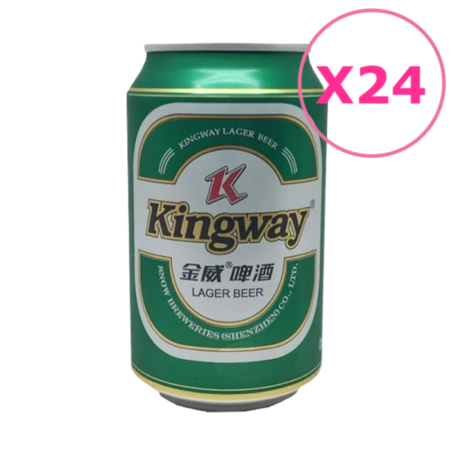 金威啤酒【330ml x 24罐】