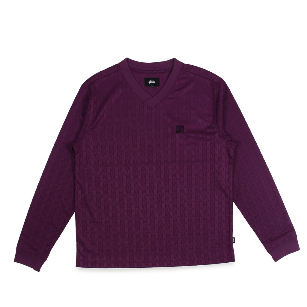 ☆ETW☆【EASY TO WEAR】STUSSY Soccer V-Neck Longsleeve V領 長袖 足球衣 現貨
