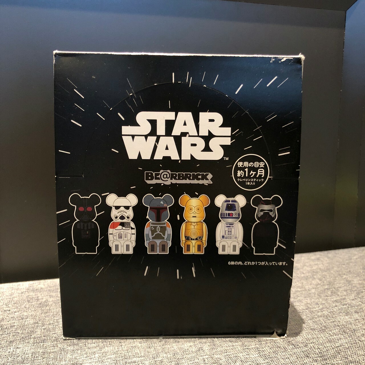 BE@RBRICK Starwars 星際大戰 庫柏力克熊  加護靈 (六款套裝組)