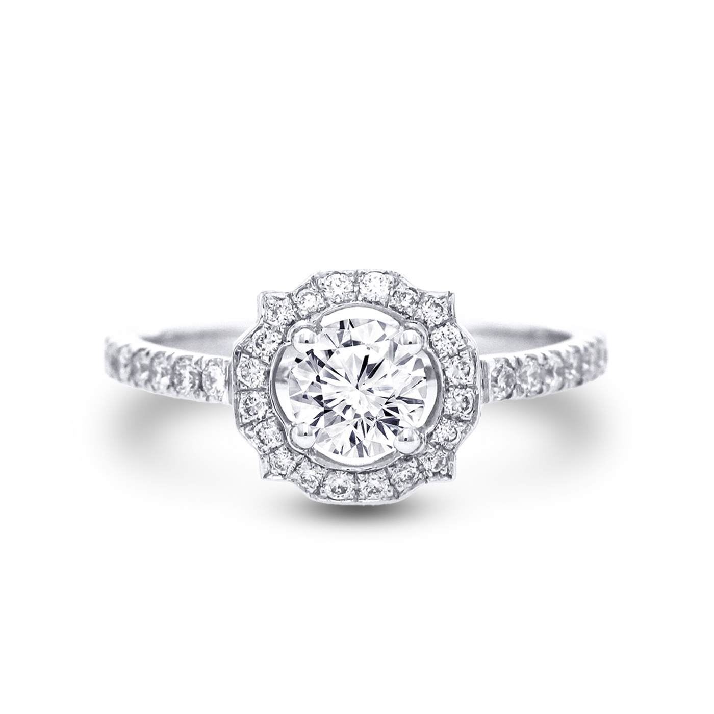 璀璨非凡 — GIA50分鑽石戒指