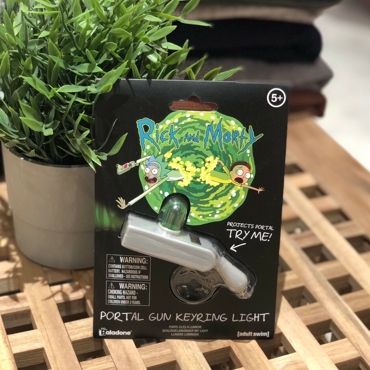 Rick and Morty 瑞克莫蒂 傳送槍發射器鑰匙圈PP4847RMTX