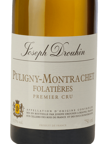 Joseph Drouhin Puligny Montrachet 1er Cru Les Folatieres 2022