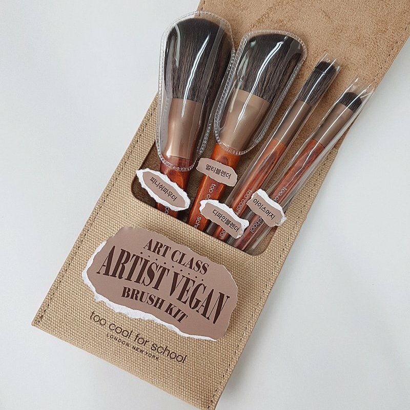 Too Cool for School Artist Vegan Brush Kit